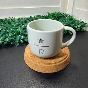 Starbucks Reserve 3oz Espresso White Ceramic Demitasse Cup